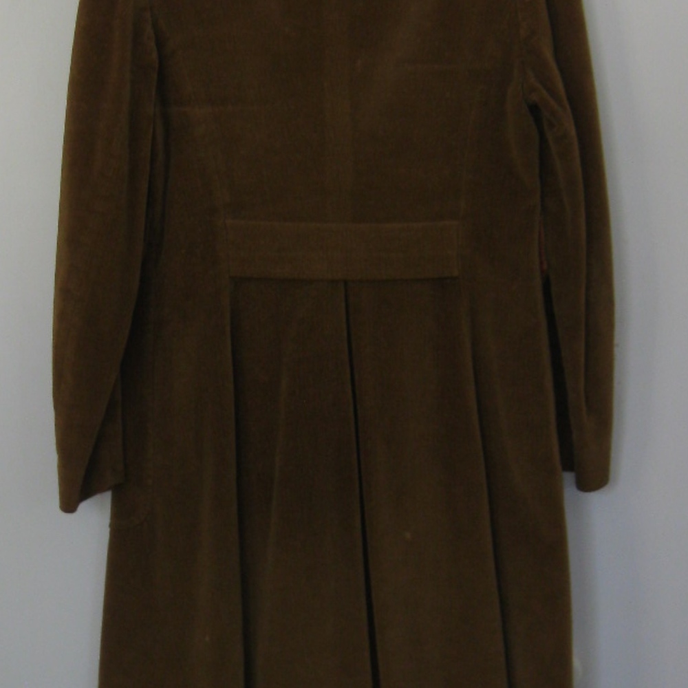 Very very very vintage long coat, brown, Sz XS - Picture 3 of 5